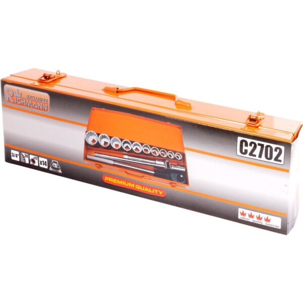 Trusa tubulare, pentru camion, 3/4'', 22-50 mm, 10 buc, RICHMANN - imagine 2
