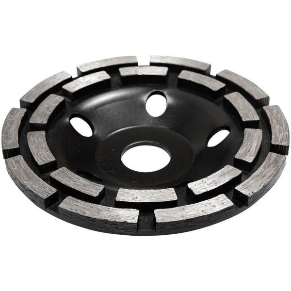 Disc diamantat dublu segmentat, beton, slefuire uscata, 125 mm/22.23 mm, Richmann Exclusive - imagine 5