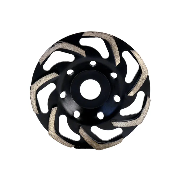 Disc diamantat slefuire, beton, slefuire uscata, segment "S", 125 mm/22.23 mm, Richmann Exclusive - imagine 5