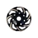 Disc diamantat slefuire, beton, slefuire uscata, segment "S", 125 mm/22.23 mm, Richmann Exclusive - imagine 5