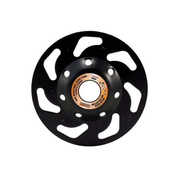 Disc diamantat slefuire, beton, slefuire uscata, segment "S", 125 mm/22.23 mm, Richmann Exclusive - imagine 4