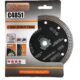 Disc diamantat turbo subtire, ceramica, taiere umeda si uscata, 125 mm/22.23 mm, Richmann Exclusive - imagine 5