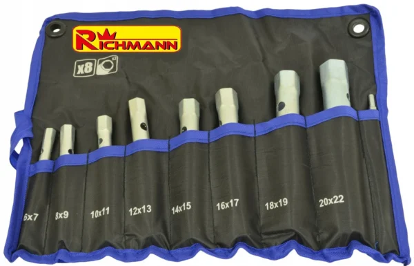 Chei tubulare teava, 6-22 mm, set 8 buc, RICHMANN - imagine 4