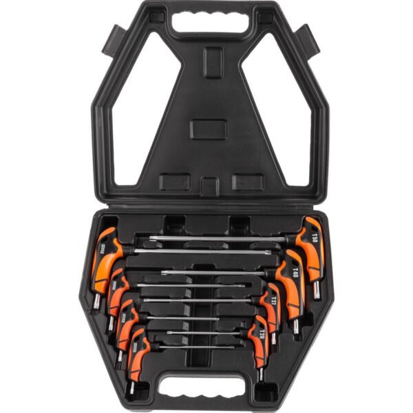 Chei torx cu maner T, 8 buc, T15-T50 mm, RICHMANN EXCLUSIVE - imagine 9