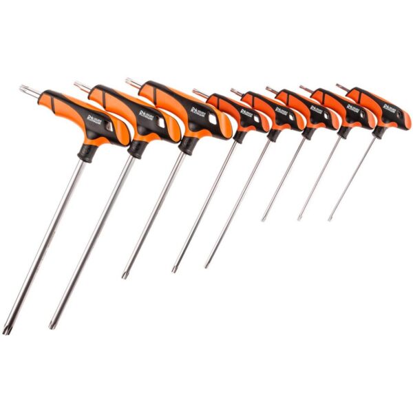 Chei torx cu maner T, 8 buc, T15-T50 mm, RICHMANN EXCLUSIVE - imagine 6