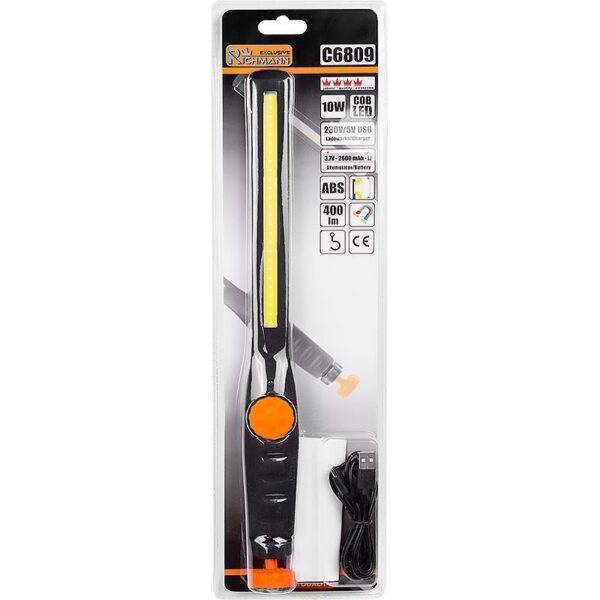 Lampa lucru, LED COB, cu acumulator, 10 W, 400 lm, Richmann - imagine 2