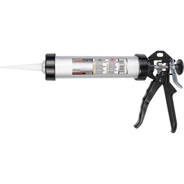 Pistol, presa, cartus silicon, tub aluminiu, 310 ml, Richmann Exclusive - imagine 5