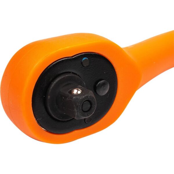Cheie cu clichet 1/2'' Crom Vanadium acoperit - 25 cm - imagine 5