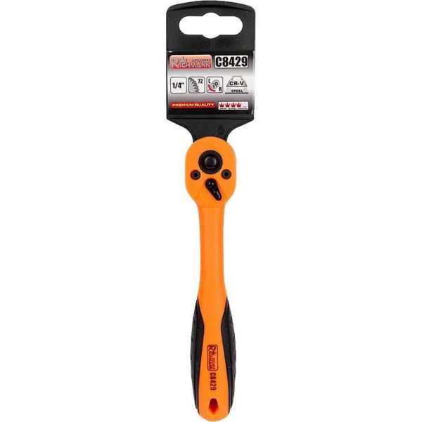 Cheie cu clichet 1/2'' Crom Vanadium acoperit - 25 cm - imagine 4
