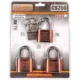 Lacate cu aceeasi cheie, set 3 buc, 50 mm, Richmann Exclusive - imagine 5
