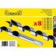 Burghie pentru lemn, tip Lewis, set 8 buc, 8-22x460 mm, Drel - imagine 2