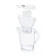 Cana filtranta de apa Brita Marella 2.4 L, alba + 3 filtre rezerva Maxtra Plus - imagine 2