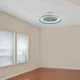 Candelabru cu ventilator 45W, LED 35W 3000lm, telecomanda, lumina rece-neutra-calda, Albastru, V-TAC - imagine 3