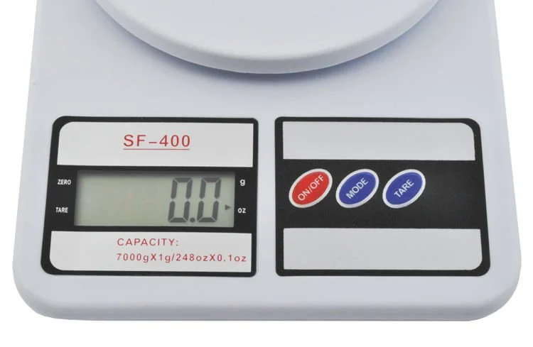 Cantar de bucatarie max 7 kg, scara de referinta 1g, display LCD, functie Tara