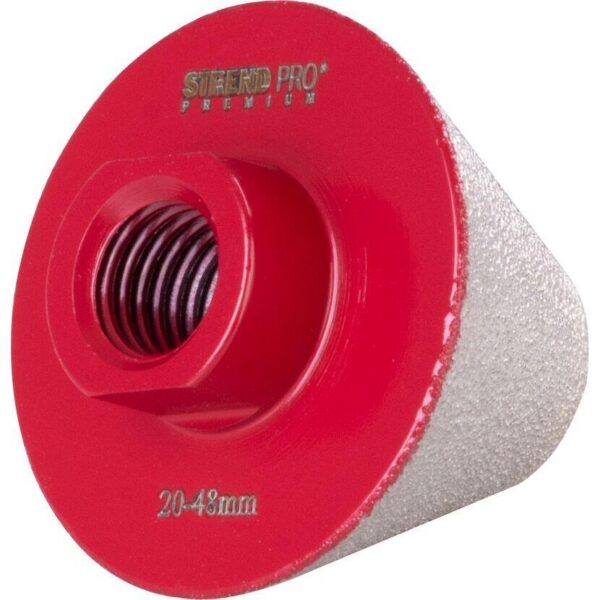 Carota diamantata, trapezoidala, M14, 20-48 mm, Strend Pro - imagine 2