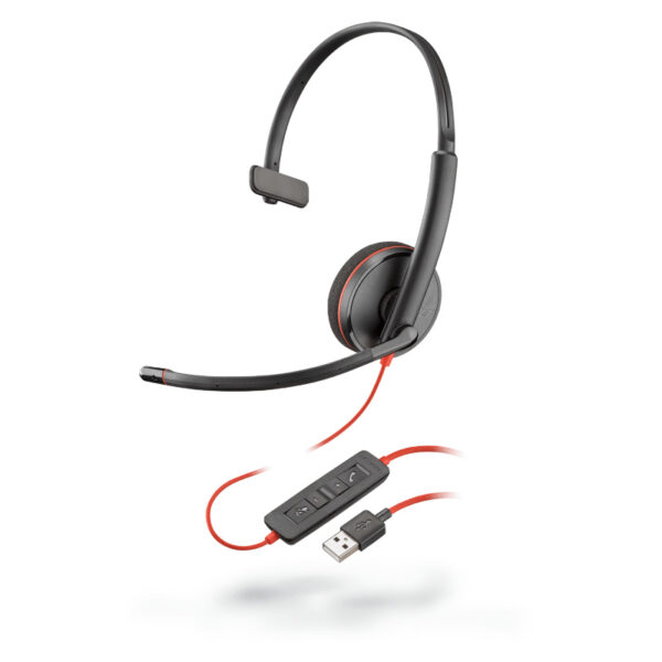 Casca Call Center Plantronics Blackwire C3210, cu fir USB, Monoaural - imagine 2