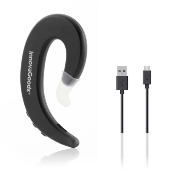 Casca cu suport pentru ureche Cearser Innovagoods, microfon, Bluetooth, acumulator, USB - imagine 1