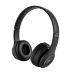 Casti audio Bluetooth, USB, Microfon, Autonomie mare, impedanta 32Ω, negru