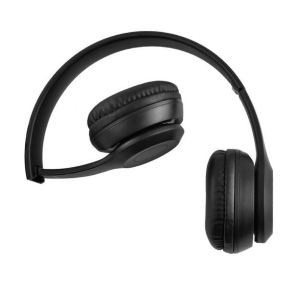 Casti audio Bluetooth, USB, Microfon, Autonomie mare, impedanta 32Ω, negru - imagine 6