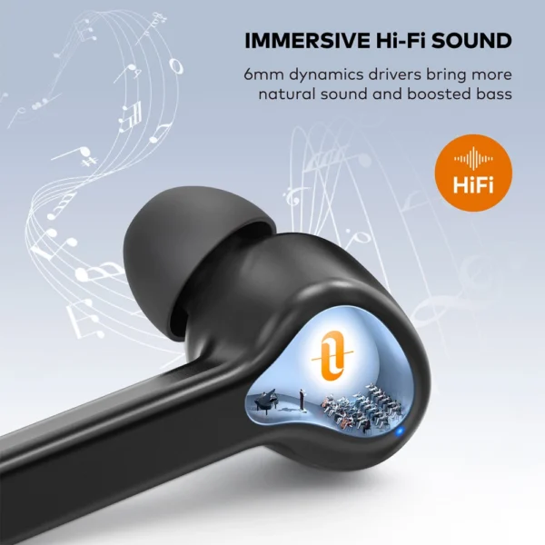 Casti audio In-Ear Taotronics TT-BH1001, True Wireless, Bluetooth 5.0, TWS USB-C - imagine 4