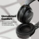Casti audio Mpow H12 IPO, Active Noise Canceling, Bluetooth 5.0, USB-C, Bas puternic, Microfon CVC8.0, Autonomie 40 ore, True Wireless - imagine 3