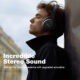 Casti audio Mpow H12 IPO, Active Noise Canceling, Bluetooth 5.0, USB-C, Bas puternic, Microfon CVC8.0, Autonomie 40 ore, True Wireless - imagine 7