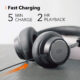 Casti audio TaoTronics TT-BH046, Hybrid Active Noise canceling, Bluetooth 5.0, True Wireless, cVc 6.0, Bas puternic si clar - imagine 5