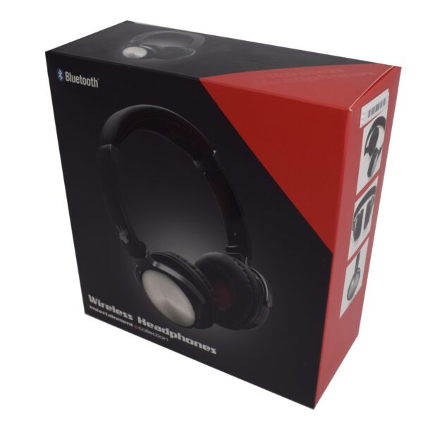 Casti audio Wireless cu microfon, Entertainment, Hands-free, autonomie 12 ore, negre - imagine 8