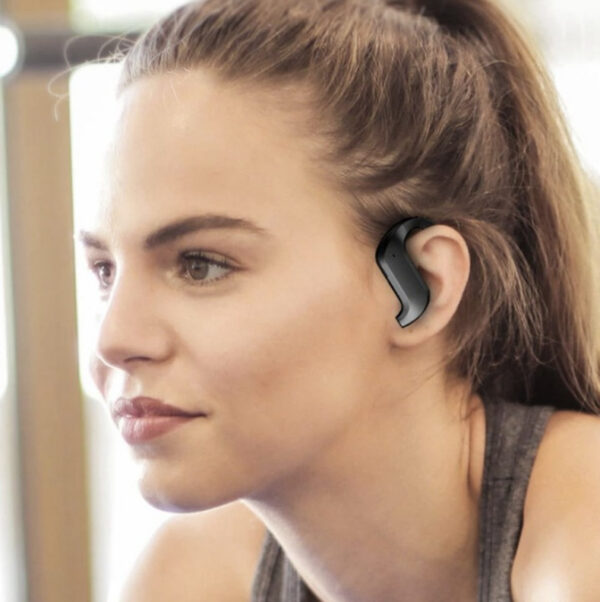 Casti audio in-ear Izoxis, True Wireless, Bluetooth 5.0, noise cancelling, universale, negre - imagine 21