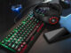 Casti gaming Dunmoon High Tech fara fir, Bluetooth 5.0, sunet clar, RGB backlight, Noise cancelling, microfon ajustabil, negru - imagine 2