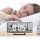 Ceas desteptator, multifunctional, 4 in 1, cu LED, oglinda, negru, 18.5x4x7.5 cm, Izoxis - imagine 9