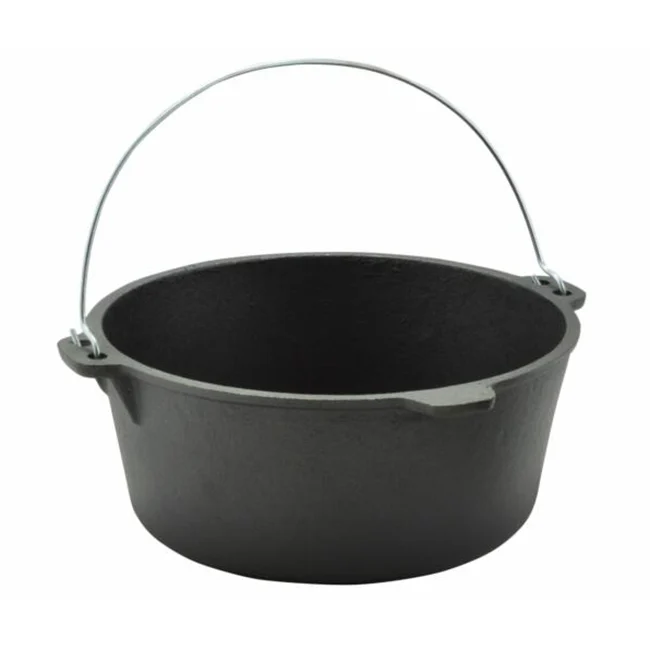 Ceaun fonta, cu maner si capac, 6 L, 30x10 cm, Perfect Home 1 Ceaun fonta, cu maner si capac, 6 L, 30x10 cm, Perfect Home