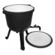 Ceaun fonta emailata, tip cazan, sub presiune, 10 L, Perfect Home - imagine 3
