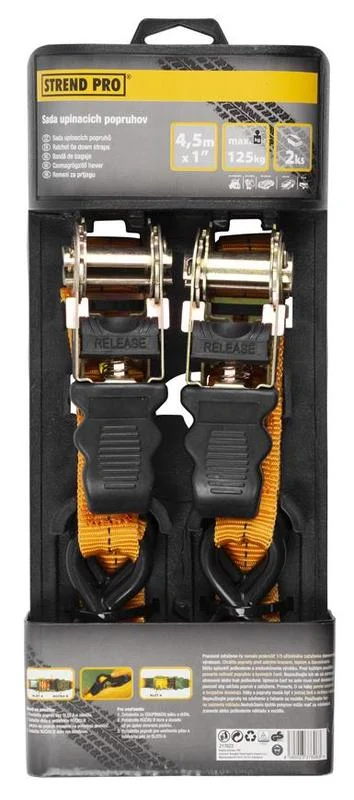 Chinga ancorare, set 2 buc, 25 mm x 4.5 m - imagine 3
