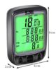 Ciclocomputer digital, computer bicicleta, 22 functii, vitezometru, contor distante, timer, afisaj LCD - imagine 14