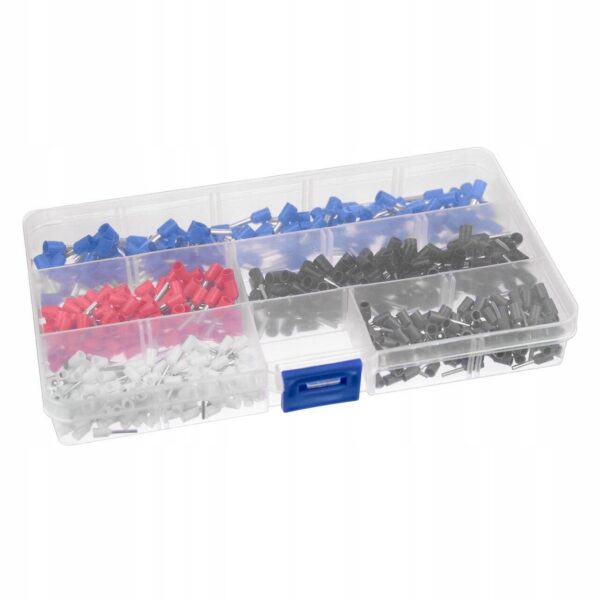 Cleste de sertizare terminale 0.25-10 mm, cu set pini terminali 0.5-2.5x0.8 mm, Bigstren - imagine 11