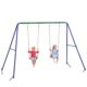 Complex de joaca, 2 leagane, multicolor, 3-8 ani, 269x160x180 cm - imagine 2