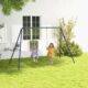 Complex de joaca, 2 leagane, multicolor, 3-8 ani, 269x160x180 cm - imagine 10
