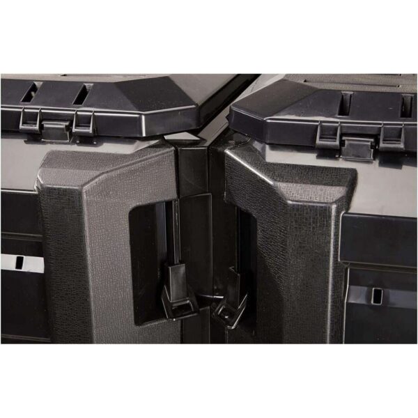 Compostor de gradina, 3 module, Module Compogreen, 1200 L,  negru, 198x71.9x82.6 cm, Prosperplast - imagine 6