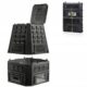 Compostor de gradina, 850 L, negru, Evoblack - imagine 4