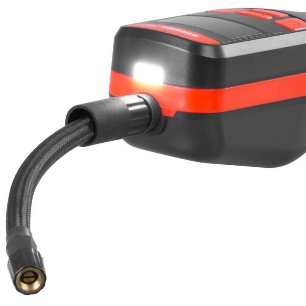 Compresor aer auto, Strend Pro, 150 PSI, 10 bar, USB-C, cu lumina LED, husa - imagine 8