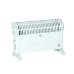 Convector electric Equation, 1500 W, 2 trepte de putere, termostat, alb