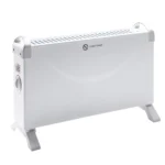 Convector electric Equation, 2000 W, 3 trepte de putere, termostat, alb
