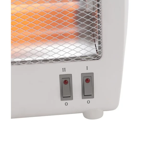 Convector electric Equation, quartz, 900 W, 2 trepte de putere, alb - imagine 6