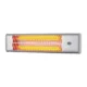 Convector electric de perete, 3 trepte de putere, 1200 W, argintiu