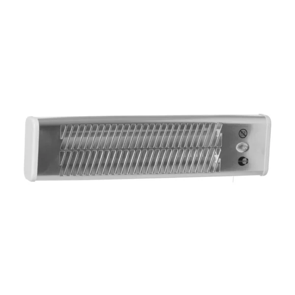 Convector electric de perete, 3 trepte de putere, 1200 W, argintiu - imagine 3