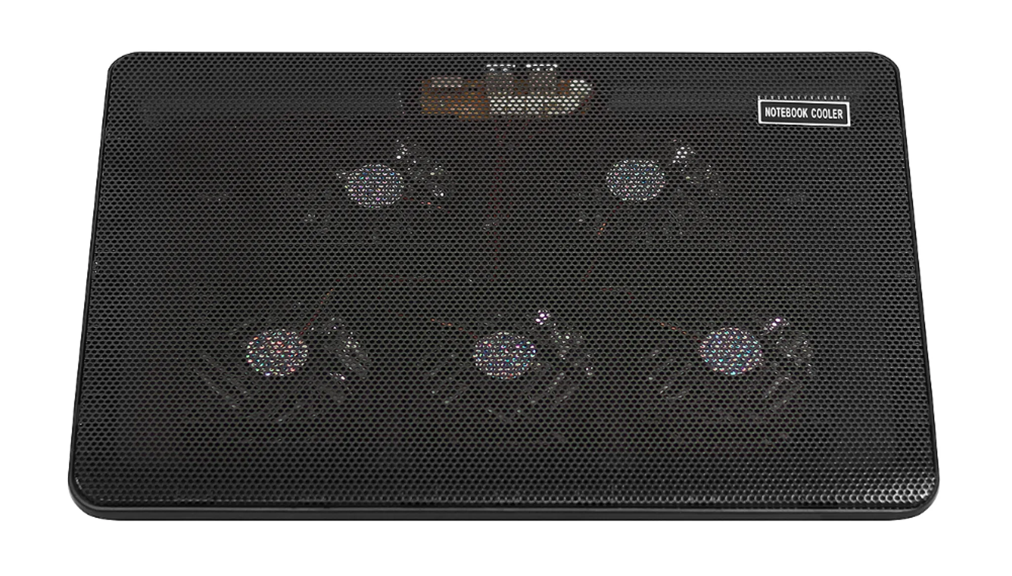 Cooler laptop A 5 ventilatoare USB negru 9