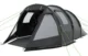 Cort camping, 3-4 persoane, impermeabil, cu vestibul, negru, 475x264x172 cm - imagine 11