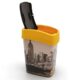 Cos de gunoi cu capac batant, plastic, model New York, 25 L, 34x26x47 cm, Curver - imagine 5