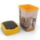 Cos de gunoi cu capac batant, plastic, model New York, 25 L, 34x26x47 cm, Curver - imagine 4